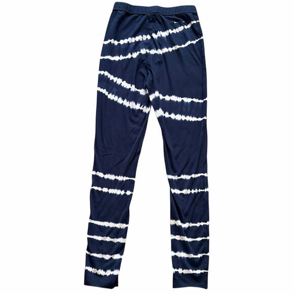 The Upside Revolve Tie Dye Long John Pants Small/6 Indigo Loungewear Comfort NWT - Picture 4 of 11